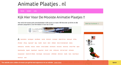 Desktop Screenshot of animatie-plaatjes.nl