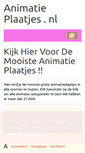 Mobile Screenshot of animatie-plaatjes.nl