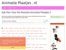 Tablet Screenshot of animatie-plaatjes.nl